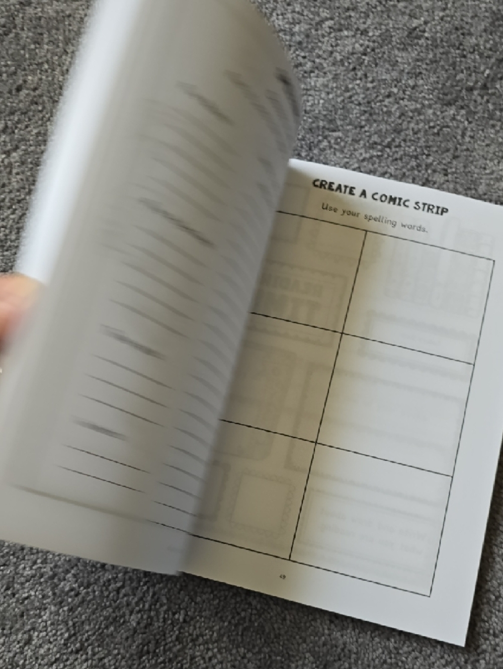 Minecraft 'All About Pets' Fun Schooling Journal - Orange & Gray - Picture 14 of 16